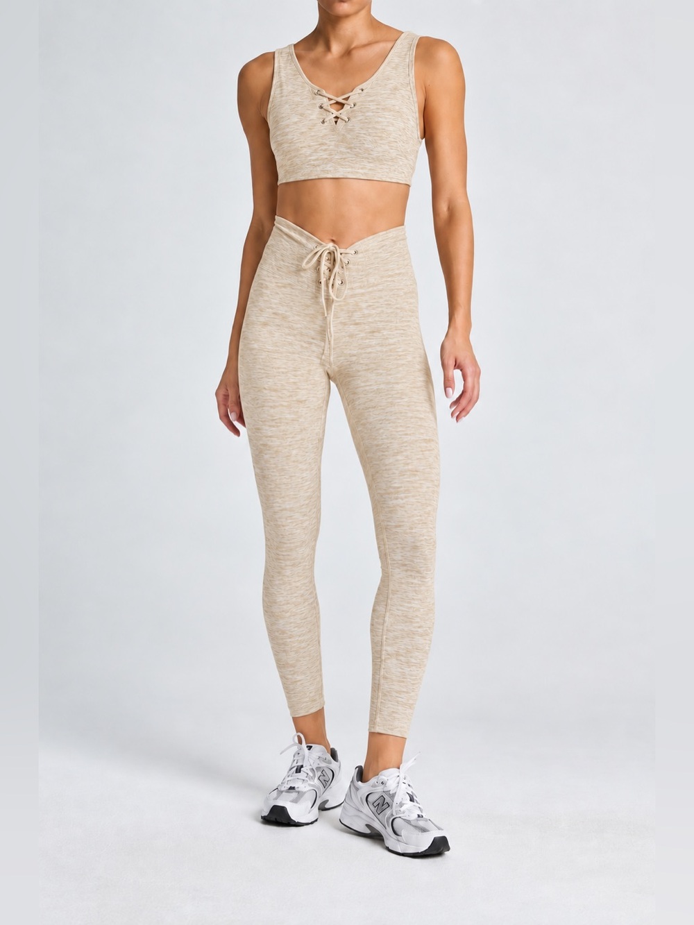 BNWT year of ours $180 football leggings marked oatmeal